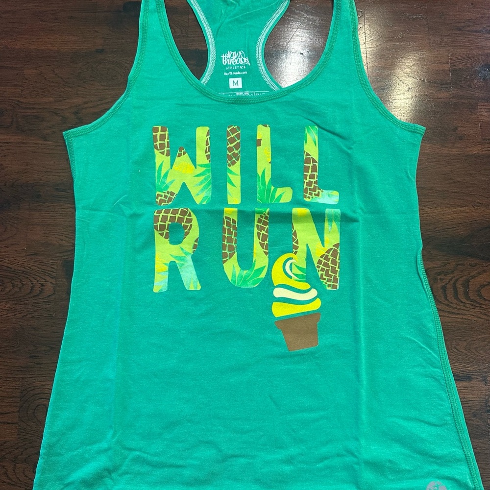 RawThreads Will Run (for dole whip) tank top